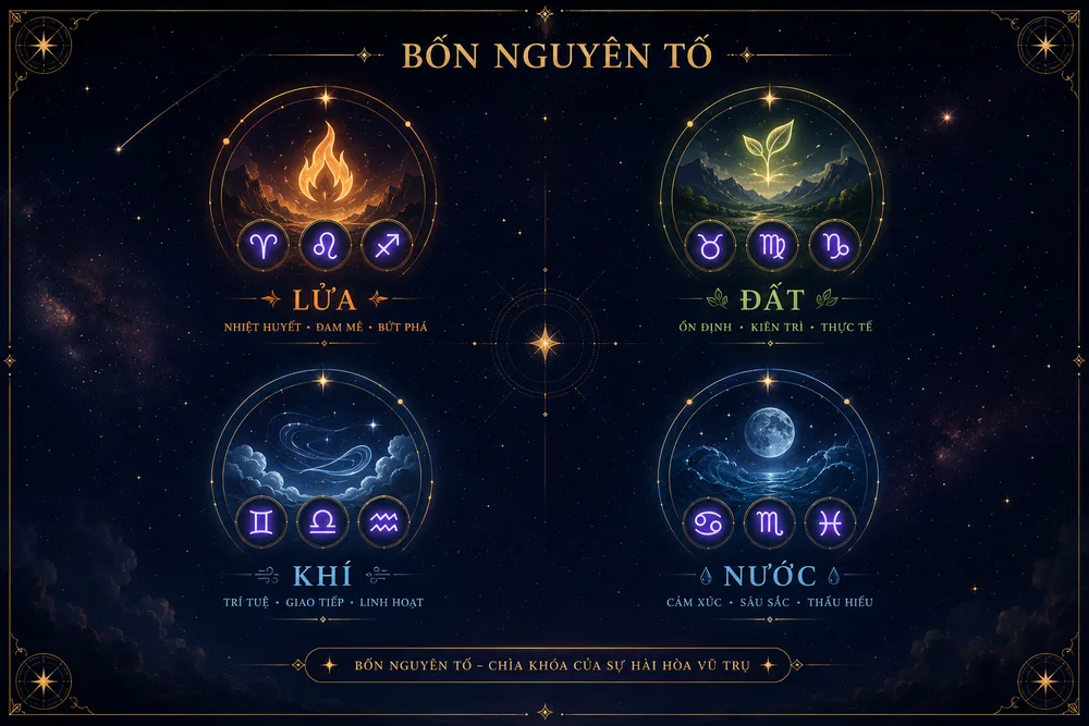 Vòng 12 cung hoàng đạo nối tiếp nhau quanh đường hoàng đạo