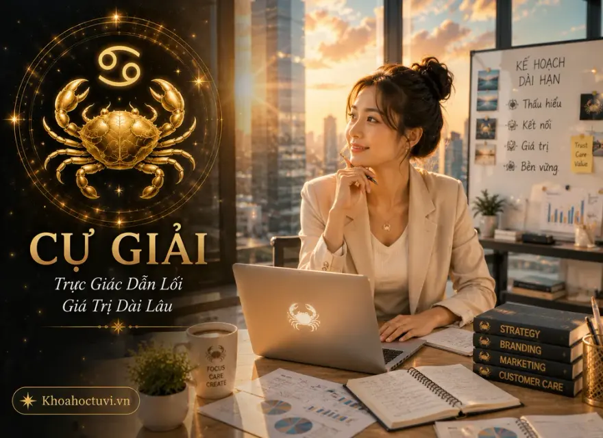 Cung Cự Giải trong tình yêu và sự nghiệp