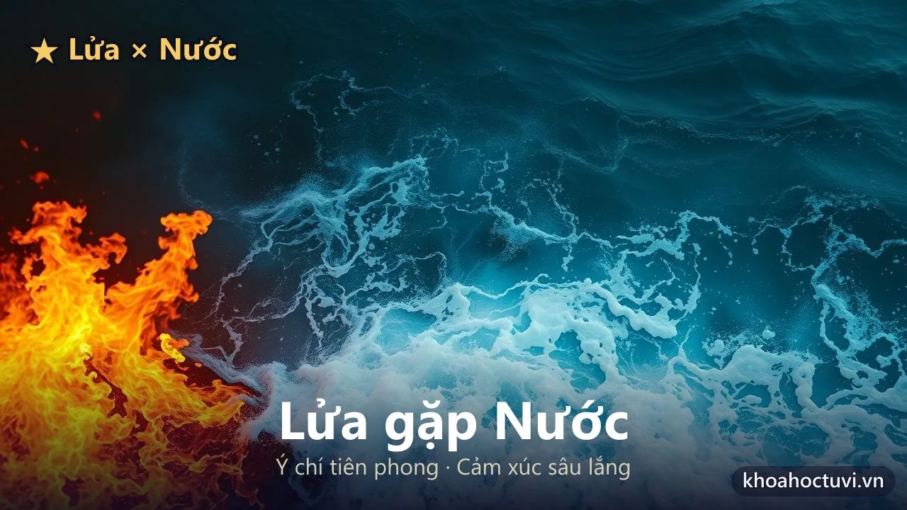 Lửa Bạch Dương gặp Nước Cự Giải — ý chí tiên phong và cảm xúc sâu lắng