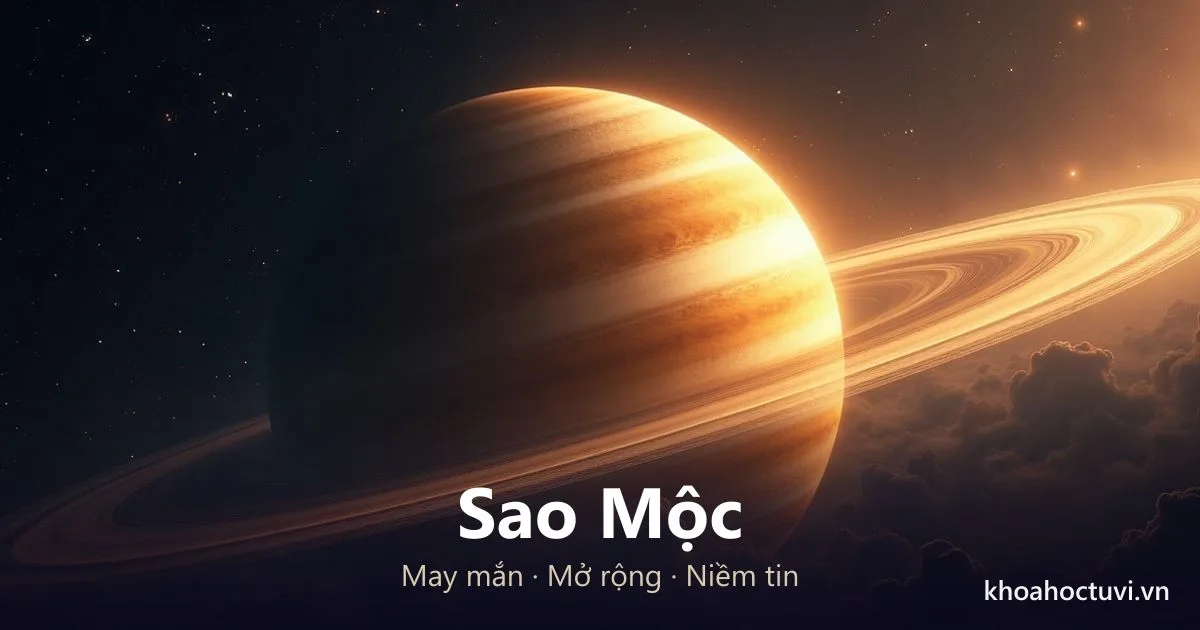 Sao Mộc Trong Chiêm Tinh: Hành Tinh Của May Mắn Và Mở Rộng