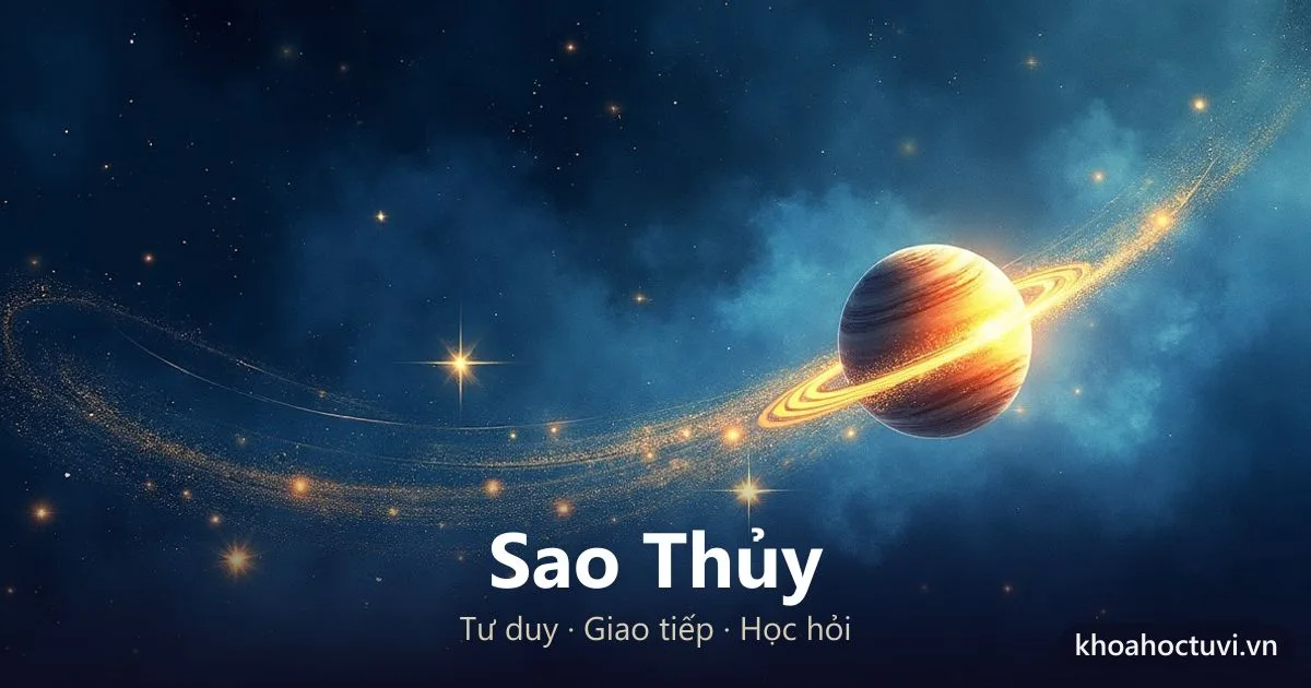 Sao Thủy Trong Chiêm Tinh: Cách Bạn Tư Duy Và Giao Tiếp