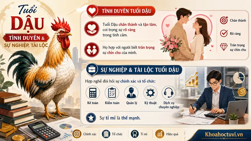 Tuổi Dậu — tình duyên và sự nghiệp