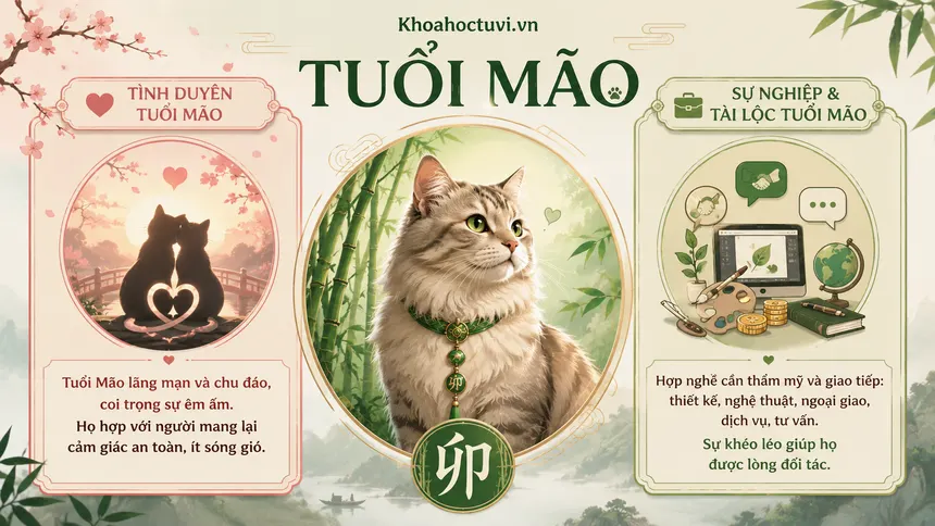 Tuổi Mão — tình duyên và sự nghiệp