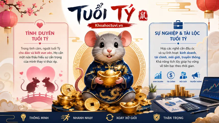 Tuổi Tý — tình duyên và sự nghiệp