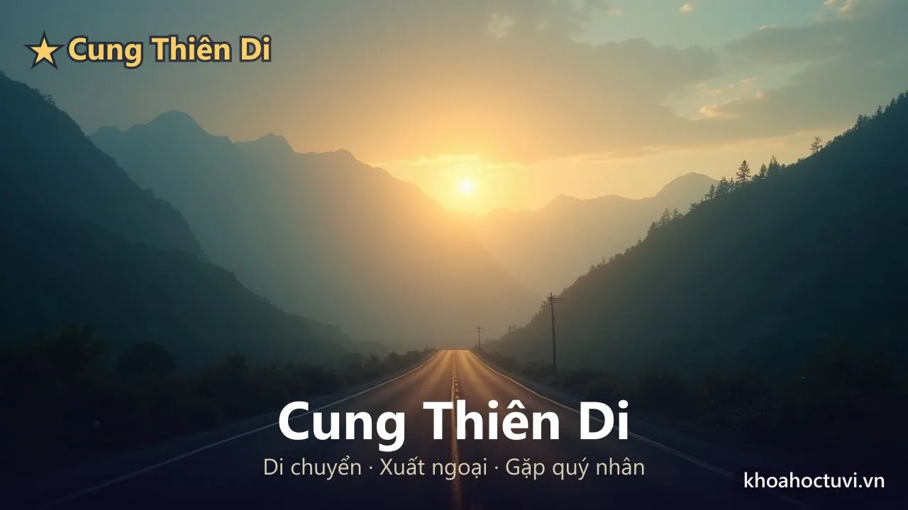 Cung Thiên Di Là Gì? Ý Nghĩa & Cách Luận Trong Lá Số Tử Vi