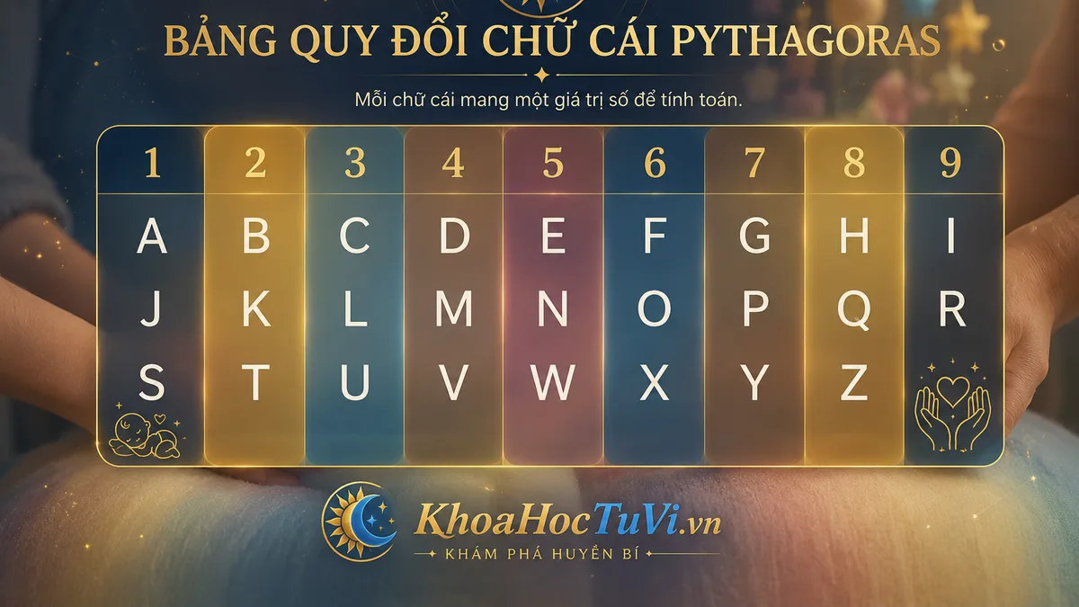 Đặt Tên Con Theo Thần Số Học — Hướng Dẫn Chi Tiết