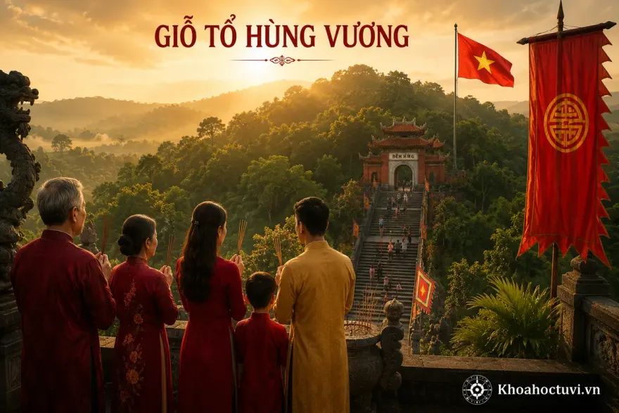Lễ dâng hương và lễ hội Đền Hùng ngày Giỗ Tổ