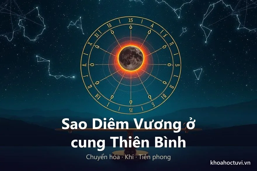 Sao Diêm Vương ở cung Thiên Bình (♇ ♎) — minh họa bản đồ sao