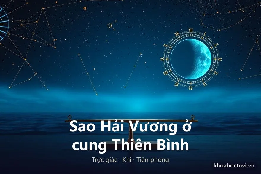 Sao Hải Vương ở cung Thiên Bình (♆ ♎) — minh họa bản đồ sao