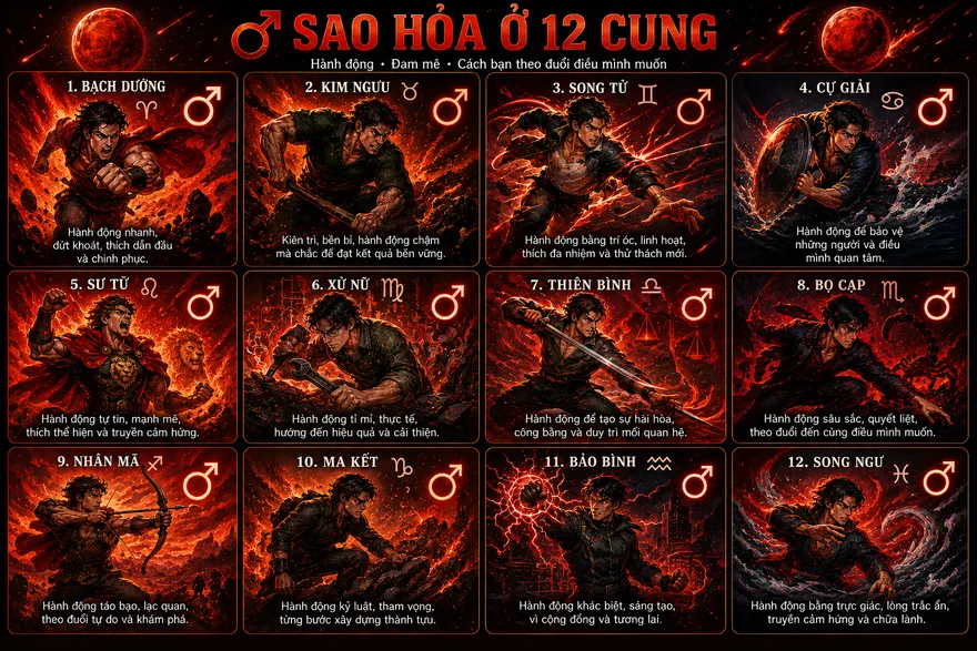 Sao Hỏa trong chiêm tinh học