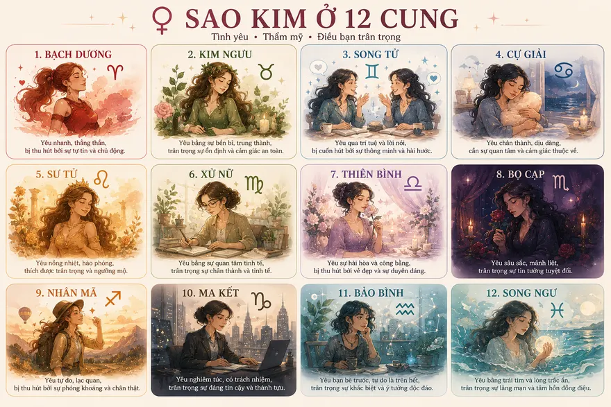 Sao Kim trong chiêm tinh học