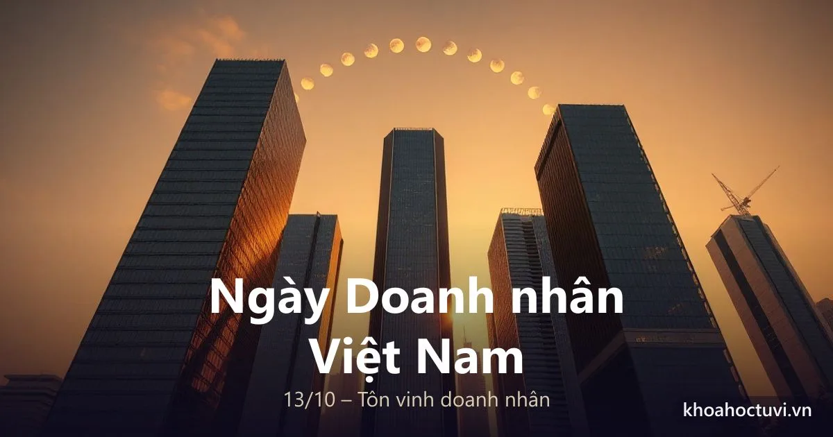 Ngày Doanh Nhân Việt Nam 13/10: Nguồn Gốc, Ý Nghĩa Và Lời Chúc