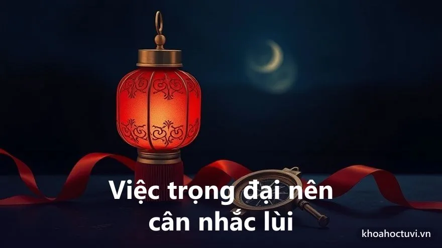 Những việc trọng đại nên cân nhắc lùi lịch khi rơi vào ngày Tam Nương
