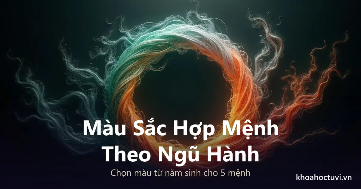 Màu Sắc Hợp Mệnh Theo Ngũ Hành: Cẩm Nang Chọn Màu Từ Năm Sinh