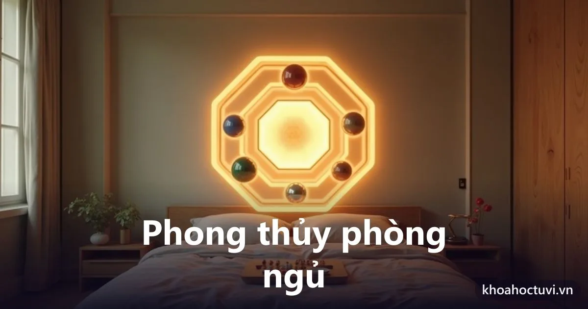 Phong thủy phòng ngủ: cách kê giường và chọn hướng đúng để ngủ ngon