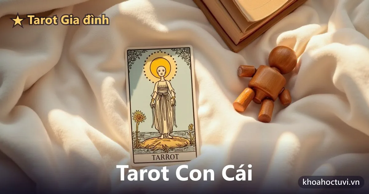 Tarot con cái: đọc lá bài để hiểu và đồng hành cùng con