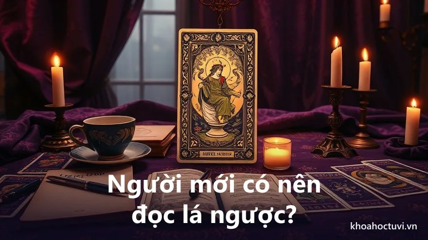 Người mới học tarot cân nhắc có nên đọc lá ngược hay chưa