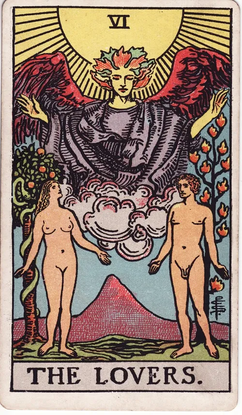 Lá Tarot Tình Nhân — ý nghĩa tình yêu