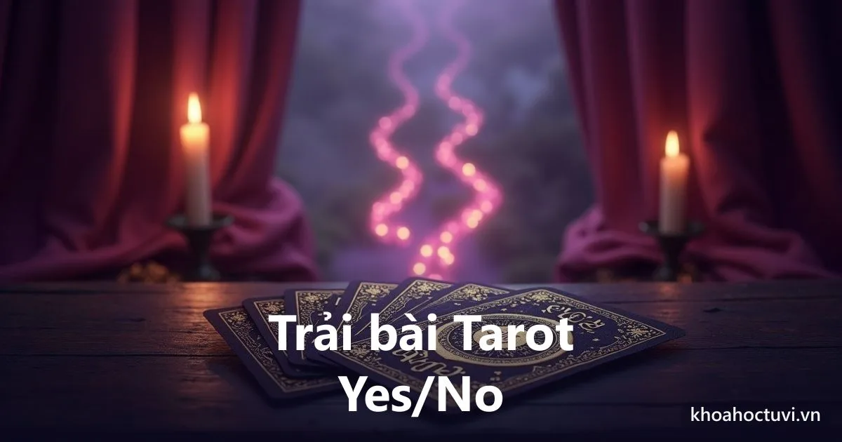 Trải bài Tarot Yes/No: cách hỏi, cách rút và đọc kết quả chuẩn