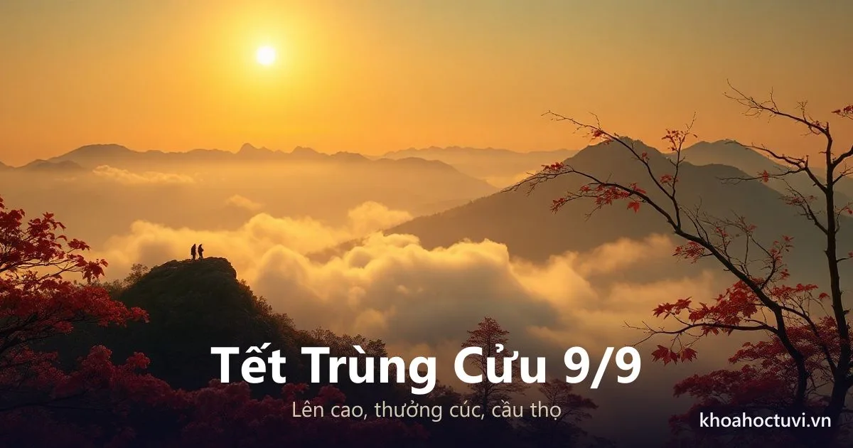 Tết Trùng Cửu 9/9 Âm Lịch: Nguồn Gốc, Ý Nghĩa Và Phong Tục