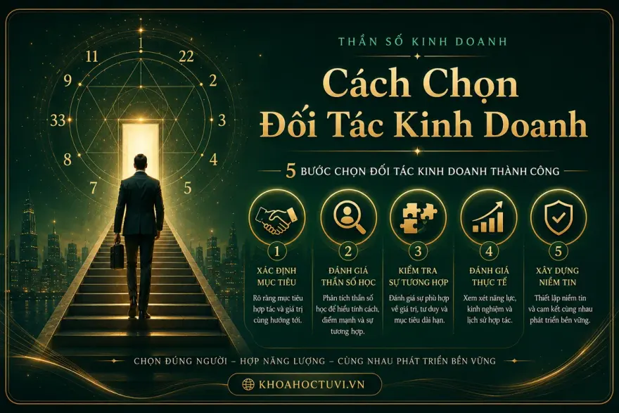 Cách Chọn Đối Tác Kinh Doanh Hợp: 5 Bước Tránh "Cơm Không Lành"