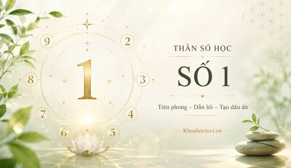 Số chủ đạo hợp kinh doanh — bảng tra thế mạnh làm ăn của từng con số 1 đến 9