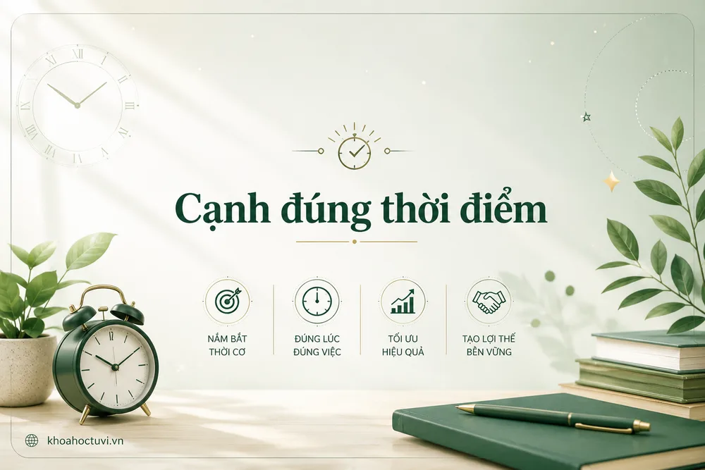 Bốn ứng dụng thần số học trong kinh doanh — hiểu mình, chọn đối tác, canh thời điểm, đặt tên