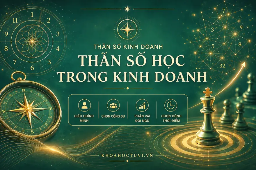 Thần Số Học Trong Kinh Doanh: Dùng Con Số Để Làm Ăn Khôn Ngoan
