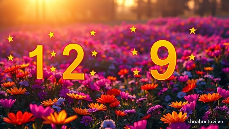 Một khu vườn bừng nở muôn sắc hoa dưới nắng mai rực rỡ — hình ảnh mùa đơm hoa của năm cá nhân số 3