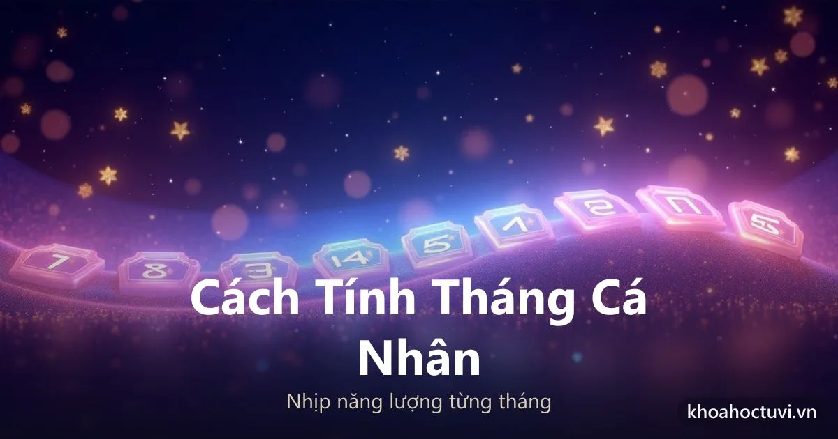 Cách Tính Tháng Cá Nhân Trong Thần Số Học Chi Tiết