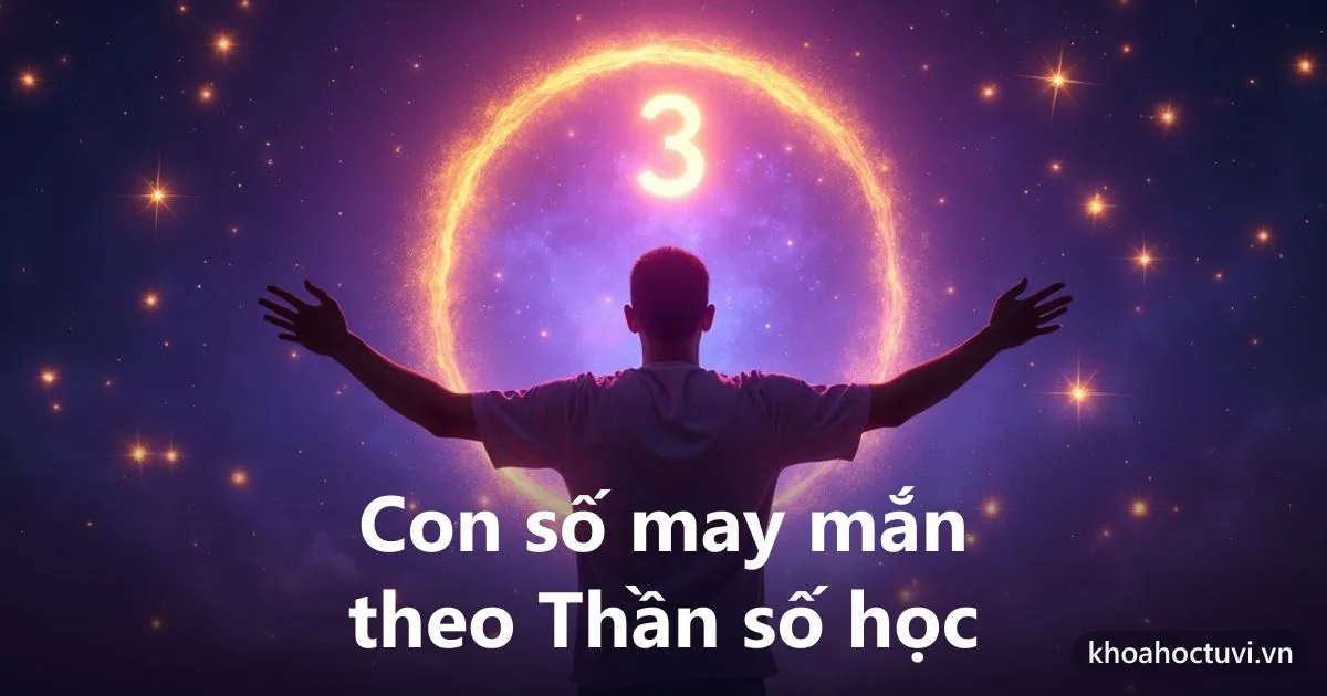 Con số may mắn theo Thần số học: cách tìm con số hợp với bạn