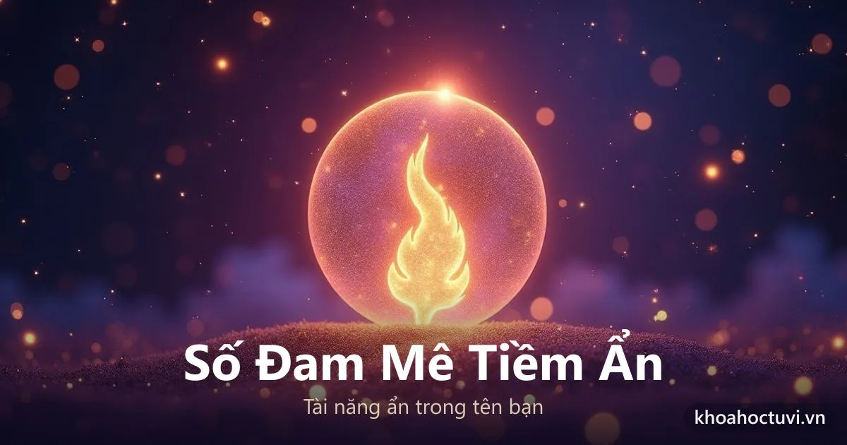 Số Đam Mê Tiềm Ẩn Trong Thần Số Học: Tài Năng Ẩn Trong Tên Bạn