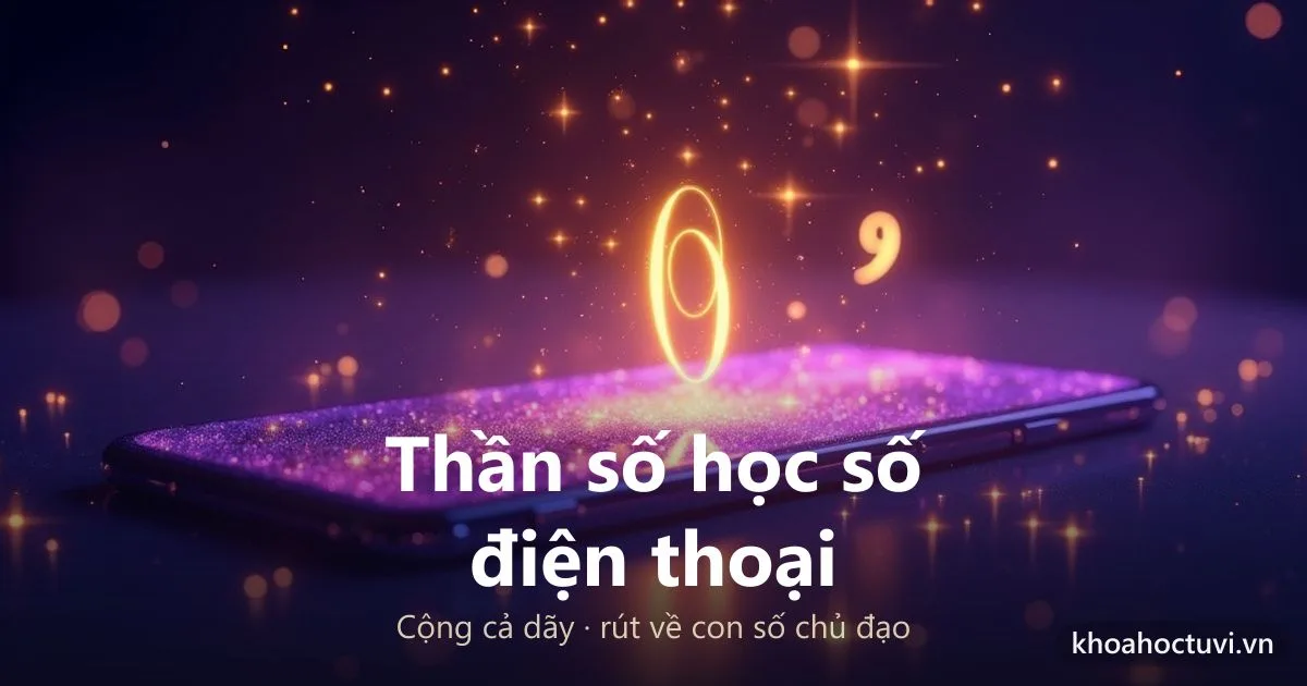 Thần Số Học Số Điện Thoại: Cách Tính Và Ý Nghĩa Con Số