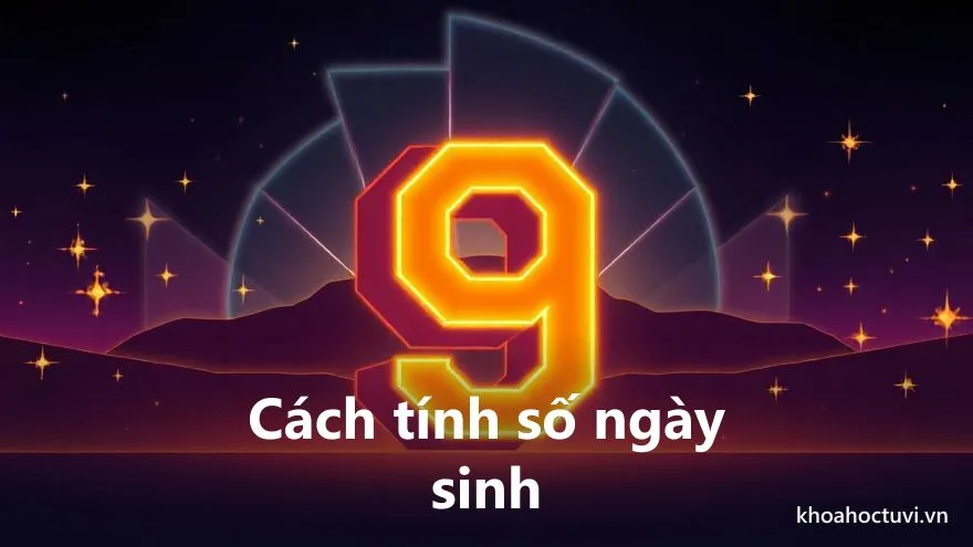 Cách tính số ngày sinh thần số học bằng cách rút gọn ngày trong tháng về một chữ số