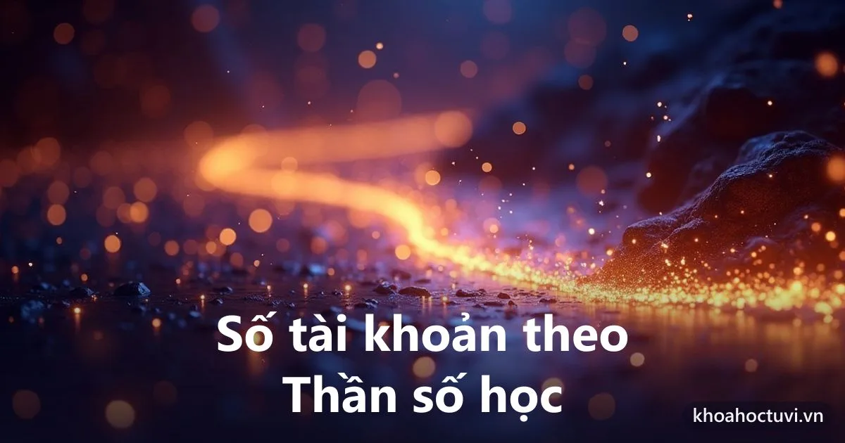 Số tài khoản ngân hàng theo Thần số học: cách tính & chọn số hợp