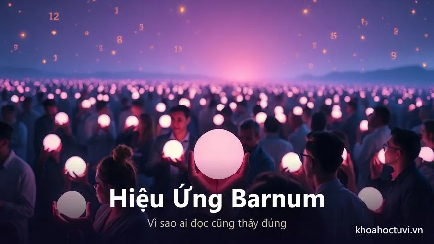 Tranh khái niệm nhiều người khác nhau cùng thấy một mô tả tính cách vừa vặn với mình