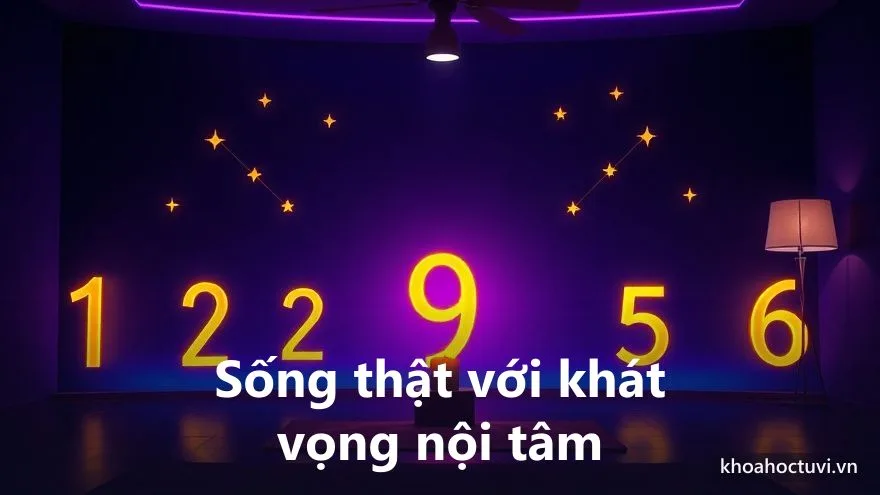 Hình ảnh một người tìm về không gian yên tĩnh của riêng mình minh họa việc sống thật với khát vọng nội tâm theo chỉ số linh hồn