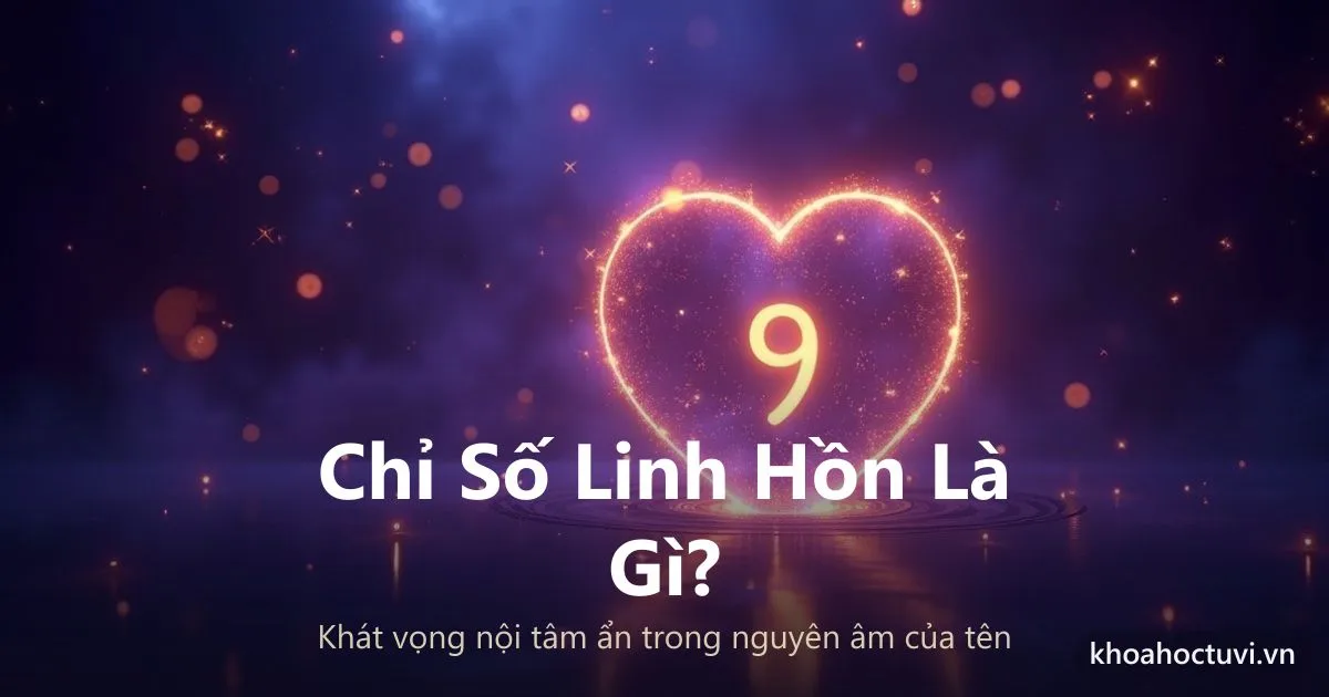 Chỉ Số Linh Hồn Là Gì? Cách Tính Và Ý Nghĩa Khát Vọng Nội Tâm