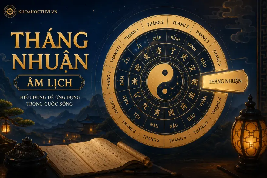 Tháng nhuận khiến năm âm lịch có 13 tháng