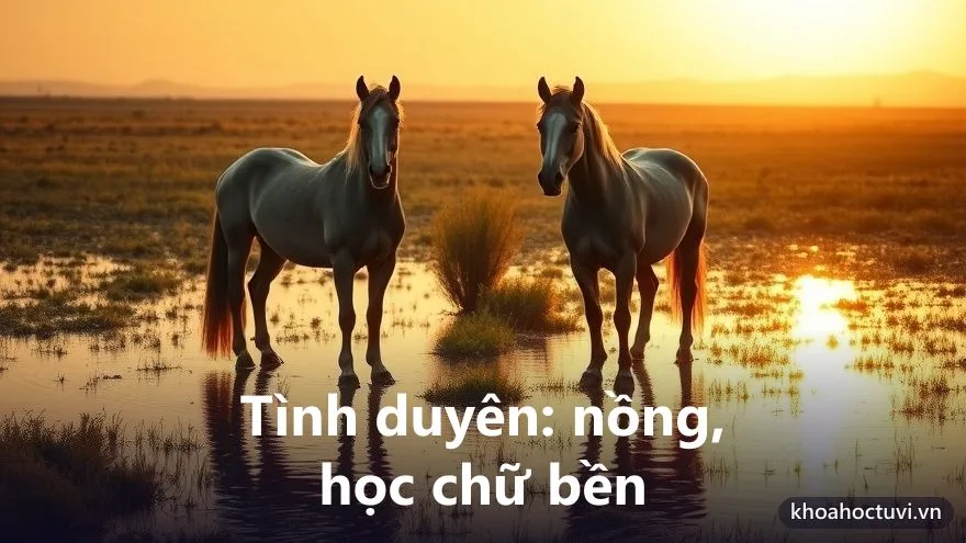 Tình duyên và hôn nhân người tuổi Bính Ngọ — hợp tuổi Dần, Tuất, Mùi