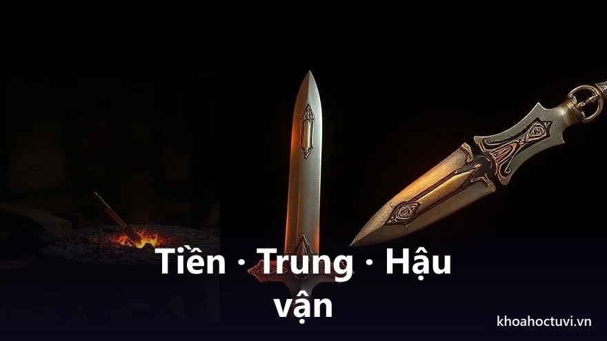 Ba giai đoạn cuộc đời tuổi Canh Thìn — tiền vận, trung vận, hậu vận