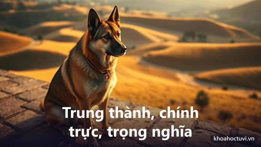 Tính cách người tuổi Canh Tuất — cốt cách từ Can Canh và con Chó
