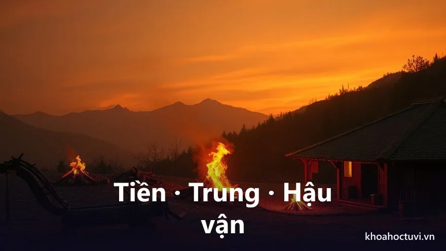 Ba giai đoạn cuộc đời tuổi Đinh Dậu — tiền vận, trung vận, hậu vận