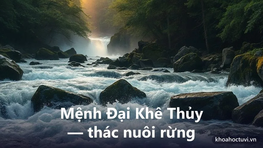 Mệnh Đại Khê Thủy của người tuổi Giáp Dần — ý nghĩa ngũ hành Thủy