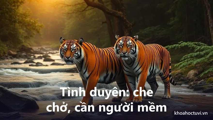 Tình duyên và hôn nhân người tuổi Giáp Dần — hợp tuổi Ngọ, Tuất, Hợi