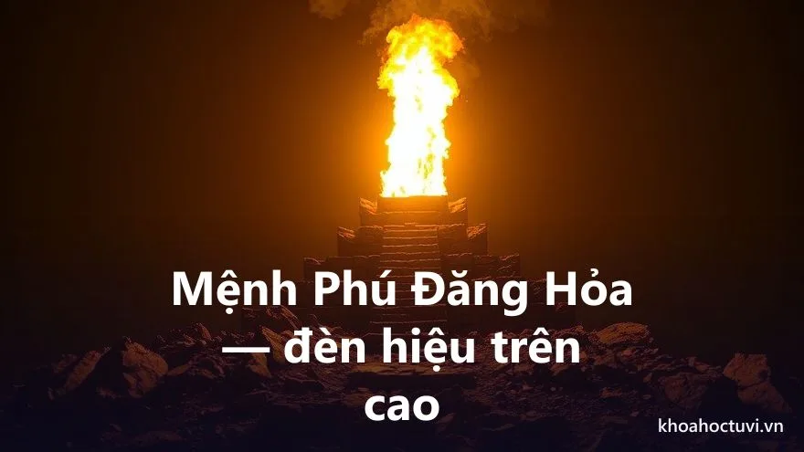 Mệnh Phú Đăng Hỏa của người tuổi Giáp Thìn — ý nghĩa ngũ hành Hỏa