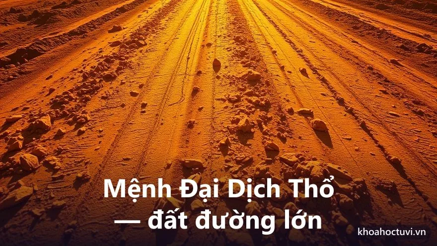 Mệnh Đại Dịch Thổ của người tuổi Kỷ Dậu — ý nghĩa ngũ hành Thổ