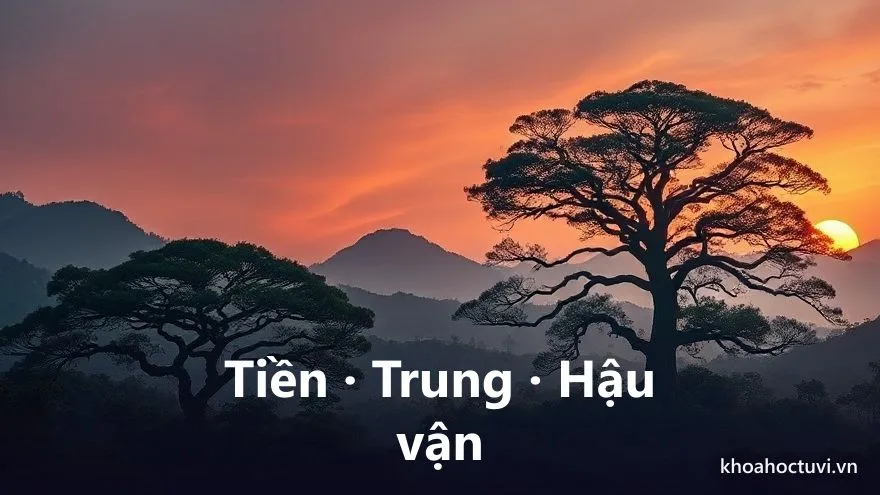 Ba giai đoạn cuộc đời tuổi Mậu Thìn — tiền vận, trung vận, hậu vận