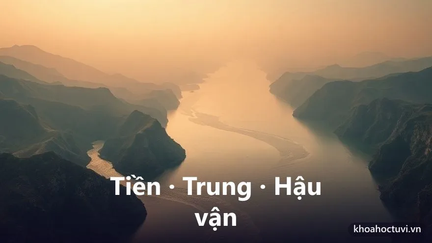 Ba giai đoạn cuộc đời tuổi Nhâm Thìn — tiền vận, trung vận, hậu vận