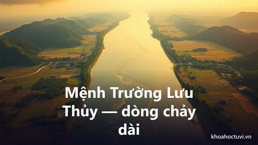 Mệnh Trường Lưu Thủy của người tuổi Nhâm Thìn — ý nghĩa ngũ hành Thủy